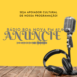ANUNCIE NA RÁDIO BOA NOVA FM 87,9 DOURADOS...